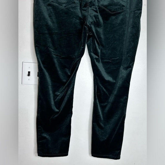 Banana Republic Women's Green Velvet Skinny High Rise Ankle Pants Size 35 - Picture 4 of 10